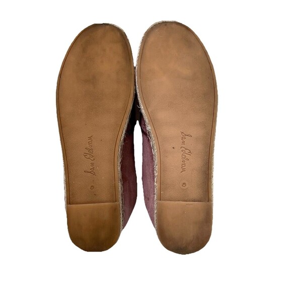 Sam Edelman Carrin Suede Platform Espadrilles Shoes Pink Women Size 8M Slip On - Picture 5 of 7